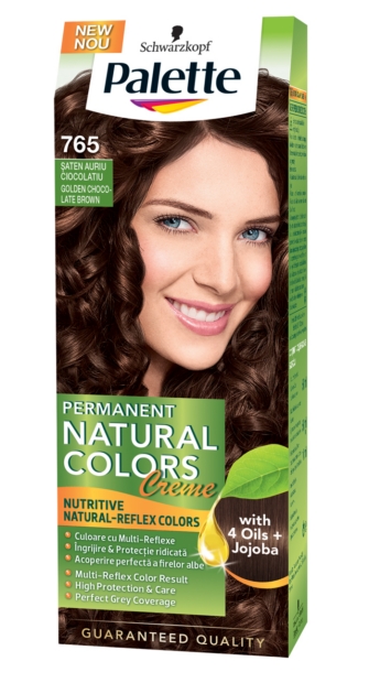 Palette Permanent Natural Colors hajfestk 765 arany csokoldbarna